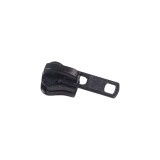 Cursor metalic pentru fermoar injectat, 8 mm, Negru