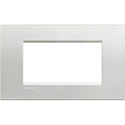 Rama Ornament 4M metal Living Light Bticino Argintiu LNA4804AG foto
