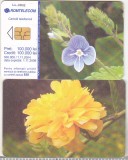 Bnk card Cartela telefonica 2004 - Flori - RO-ROM-0273A