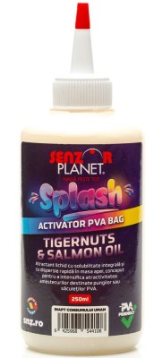 Aditiv Lichid Senzor Splash Activator Fumigena PVA, Tiger Nuts &amp;amp; Salmon Oil, 250ml foto