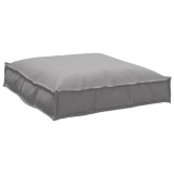 VidaXL Pernă pentru șezut din paleți Gri 70 x 70 x 12 cm Tafeta Oxford