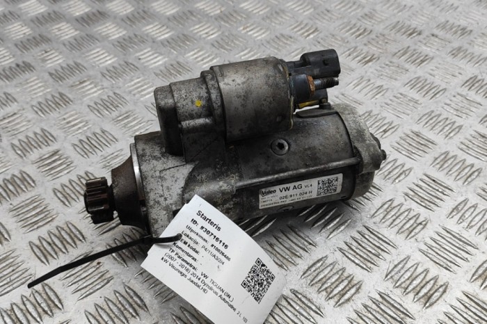 Electromotor VW TIGUAN 5N_ 2014 OEM: 02E911024H 30716116