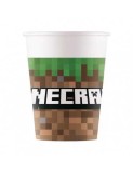 Set 8 pahare MINECRAFT 200 ml