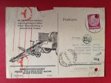 cenzura militara , grup doua carti postale de corespondenta comerciala 1939-1944