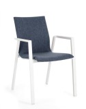 Cumpara ieftin Set 4 scaune alb albastru denim Odeon 55.5x60x83 cm
