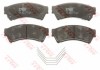 Set placute frana,frana disc MAZDA 6 Hatchback (GG) (2002 - 2008) TRW GDB3501