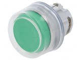Comutator apăsare 22mm verde ZB4BP3