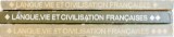 LANGUE,VIE ET CIVILISATION FRANCAISES 3 VOL