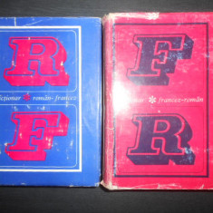 Dictionar Roman - Francez / Francez - Roman (1972, editie cartonata)