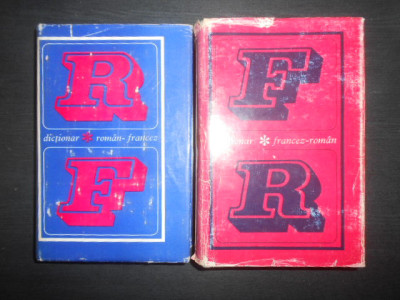 Dictionar Roman - Francez / Francez - Roman (1972, editie cartonata) foto