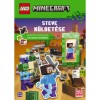 Lego Minecraft - Steve k&uuml;ldet&eacute;se - Kereső &eacute;s matric&aacute;s foglalkoztat&oacute;k&ouml;nyv