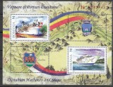 2007, Emisiune comună Rom&acirc;nia - Serbia, coliță dantelată, LP 1790c, nave, harti, MNH, Nestampilat