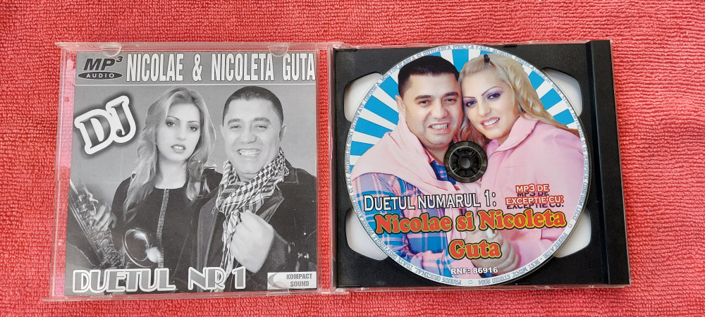 NICOLAE SI NICOLETA GUTA ,CD AUDIO MP3 , DOAR CD-UL MP3 | Okazii.ro