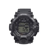 Ceas digital barbatesc Sport, Quartz, multifunctional