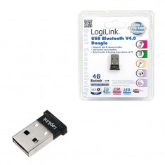 Adaptor Bluetooth 4.0, micro USB 2.0, apt-X, Logilink BT0037 foto