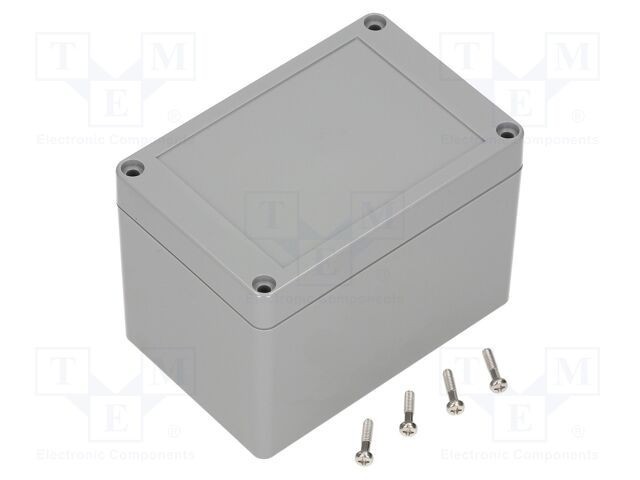 Carcasă universală GAINTA 80mm x 120mm x 85mm ABS gri &icirc;nchis IP65