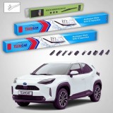 Cumpara ieftin Ștergătoare Toyota Yaris Cross MXP SUV 2020-prezent | Set Față și Spate Flat Premium &ndash; TeamCar&reg;