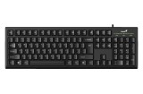 Tastatura Genius KB-100 cu fir, negru