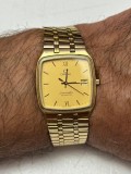 CEAS OMEGA SEAMASTER - Quartz - Cal. 1430 - TV Case - Tank - Unisex - 30mm - Anii 80' - Vintage - De colectie - Rar !