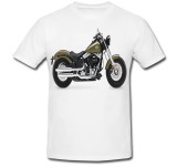 Cumpara ieftin Tricou &quot; 2017 Harley softail slim &quot;