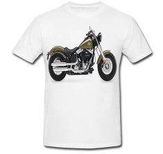 Tricou &amp;quot; 2017 Harley softail slim &amp;quot; foto