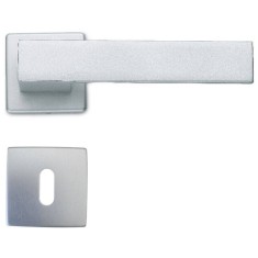 M&acirc;ner pentru uși de interior - M1014 - crom perlat cu rozetă cheie