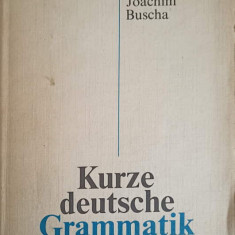 KURZE DEUTSCHE GRAMMATIK FUR AUSLANDER-G. HELBIG J. BUSCHA