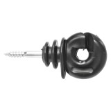 Izolator inelar compact negru 5.9 mm 89x40 mm pentru gard electric Thor