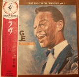 Vinil # LP "Japan Press" Nat King Cole &lrm;&ndash; L-O-V-E = DISC ROSU= (VG+)
