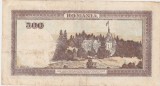 Bancnotă Rom&acirc;nia 500 lei 1941 BNR, B/10 0636279, Castelul Peleș