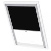 Jaluzea Rulou Opaca vidaXL F06 Neagra, Compatibila Velux, Blocare Caldura, Poliester, Montare Usoara