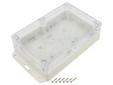 Carcasă Universală Gri Deschis 140x210x60mm ABS-PC