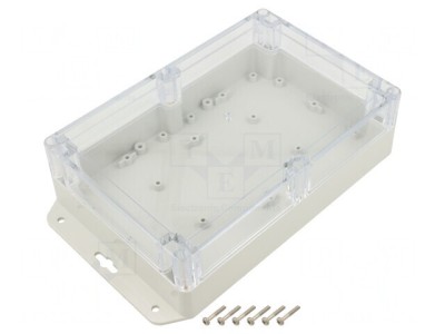 Carcasă Universală Gri Deschis 140x210x60mm ABS-PC foto