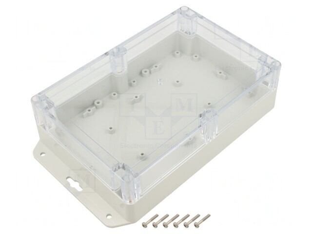 Carcasă Universală Gri Deschis 140x210x60mm ABS-PC