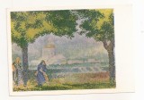 FA89 -Carte Postala- RUSIA - State Hermitage Museum - Henri Edmond Cross, Church of Santa Maria degli Angeli in Assisi, necirculata 1969, Fotografie