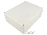 Carcasă universală ABS gri 174x224x80mm cu garnitură