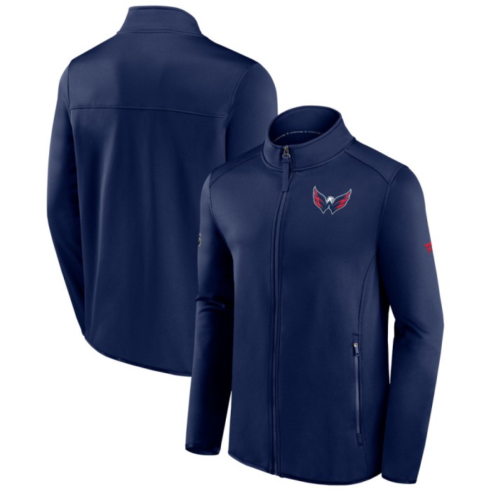 Washington Capitals geacă de bărbați RINK Fleece Jacket Athletic Navy-Athletic Navy - L