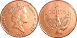 Insulele Solomon 2005 - 2 cents UNC