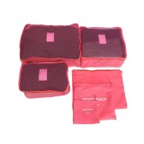 Set 6 organizatoare de calatorie pentru valiza sau pentru dulap si garderoba
