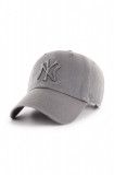 Cumpara ieftin 47brand șapcă de baseball din bumbac MLB New York Yankees culoarea gri, cu imprimeu B-RGW17GWSNL-DY, 47 Brand