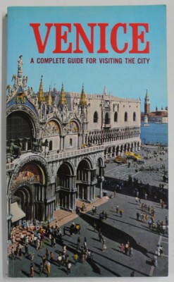 VENICE , A COMPLETE GUIDE FOR VISTING THE CITY by CLAUDIO PESCIO , 1980 foto