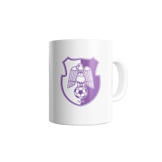 Cana alba personalizata FC ARGES- fotbal LIGA 1, INOVATIX&reg;. 330ml