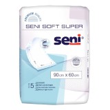 Paturici absorbante pentru pat Soft Super 90*60, 5 bucati, Seni