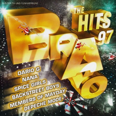 CD 2XCD Various &amp;ndash; Bravo - The Hits &amp;#039;97 (VG+) foto