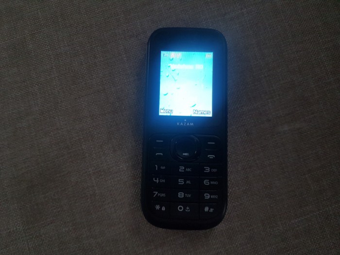 Telefon Radio lanterna Kazam Life B2 black Liber retea Livrare gratuita!