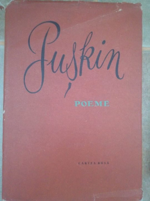 A. S. Puskin - Poeme (1954)