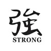 Abtibild &quot;STRONG&quot; diverse culori Cod: DZ-23 Automotive TrustedCars, Oem