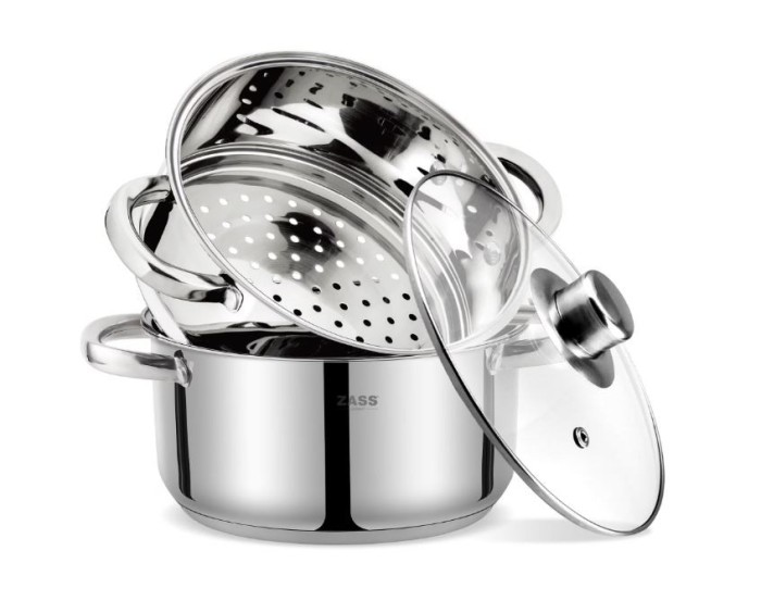 Set oale de gatit sub Aburi din Inox Zass Gourmet ZG-SSS 01 - NOU