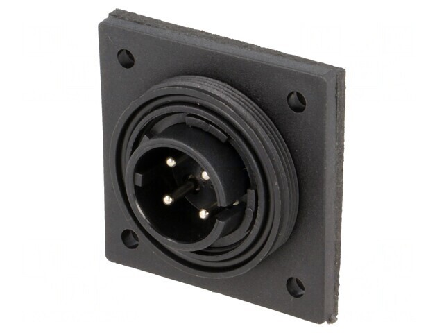 Conector circular soclu tată 4 pini IP68 Buccaneer