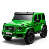 Cumpara ieftin Masinuta electrica pentru 2 copii, Mercedes G63, 560W Brushless , baterie 24V 20Ah, verde mat